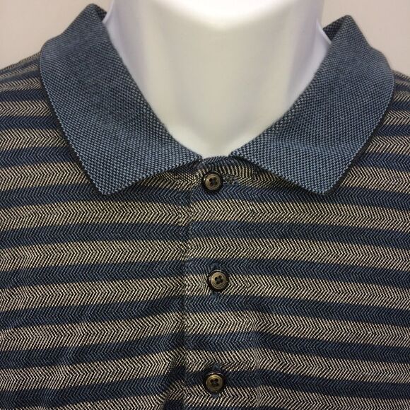 Pebble Beach Golf Polo XXL in Blue and Gray - Picture 5 of 10